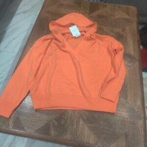 BRUNO MANETTI Cashmere Jumper IT46 US10 UK14 XL Hooded  new $1059.00